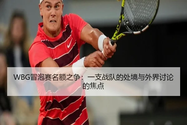 WBG冒泡赛名额之争：一支战队的处境与外界讨论的焦点